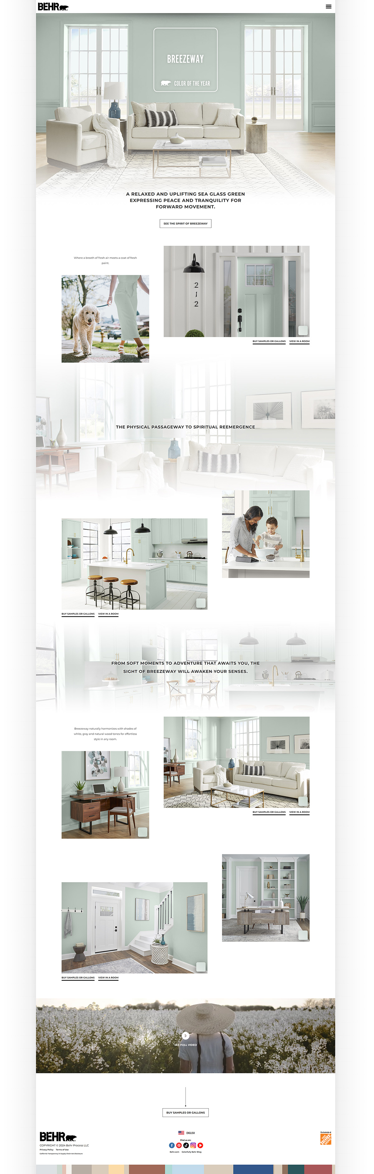 Behr 2022 Color of the Year