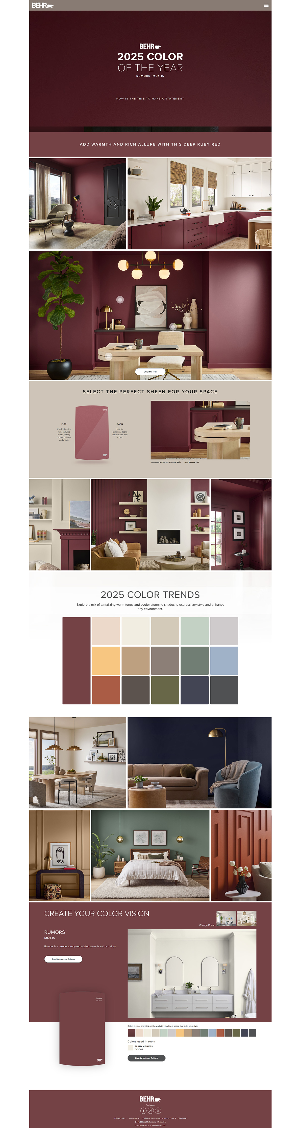 Behr 2025 Color of the Year