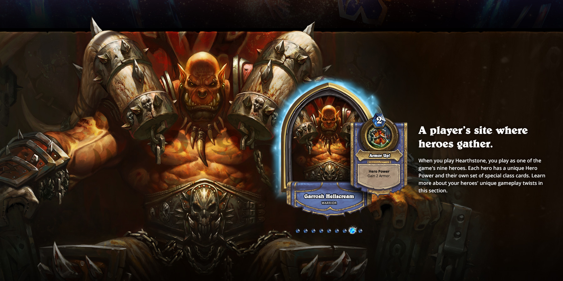 Blizzard - Hearthstone - New Player Portal