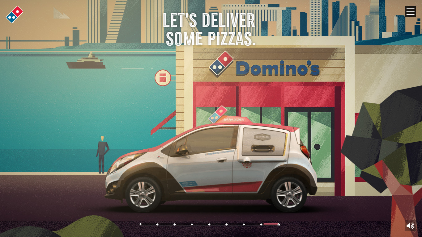 Domino's DXP Screenshot