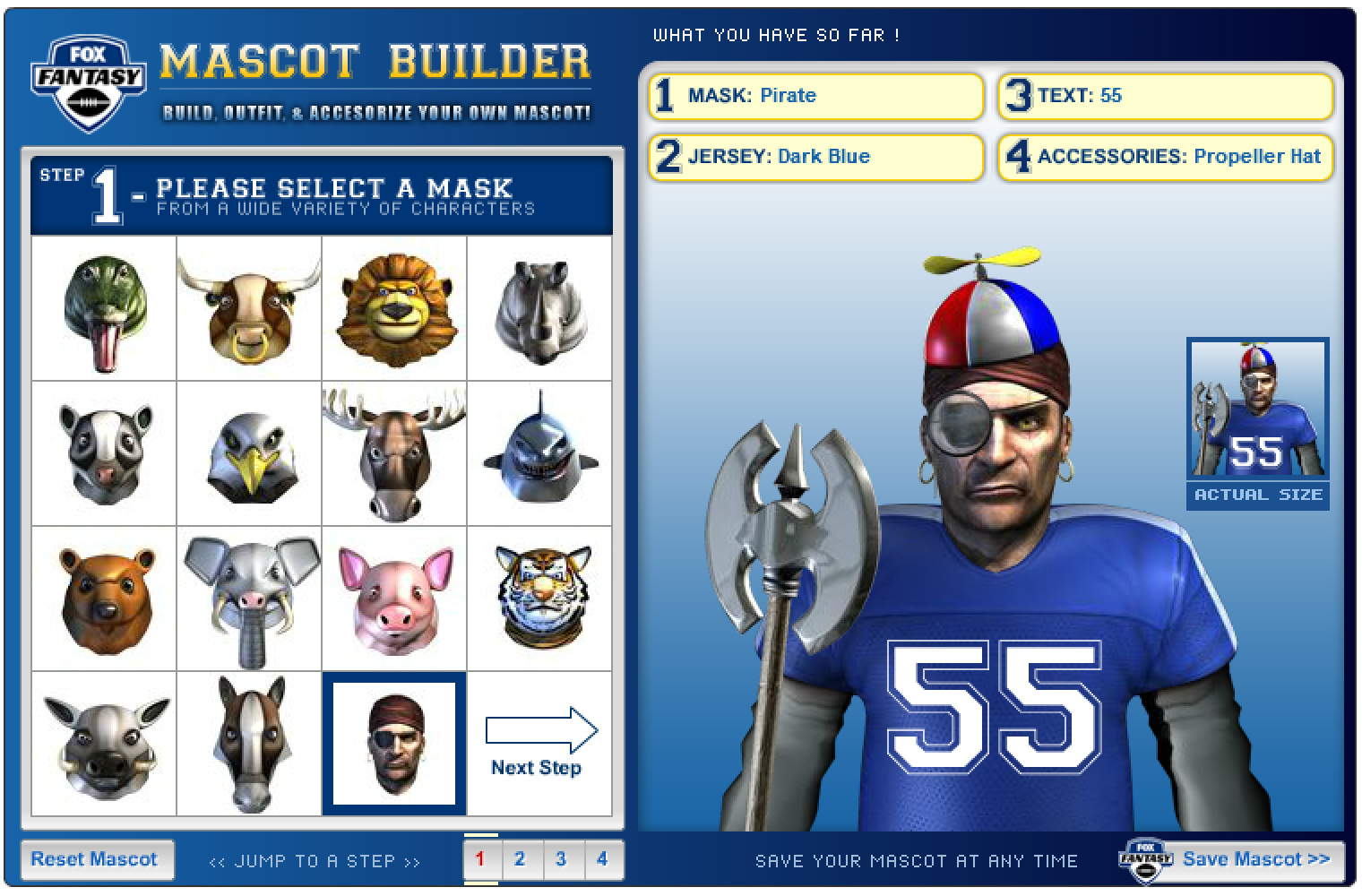 Fox Mascot Builder