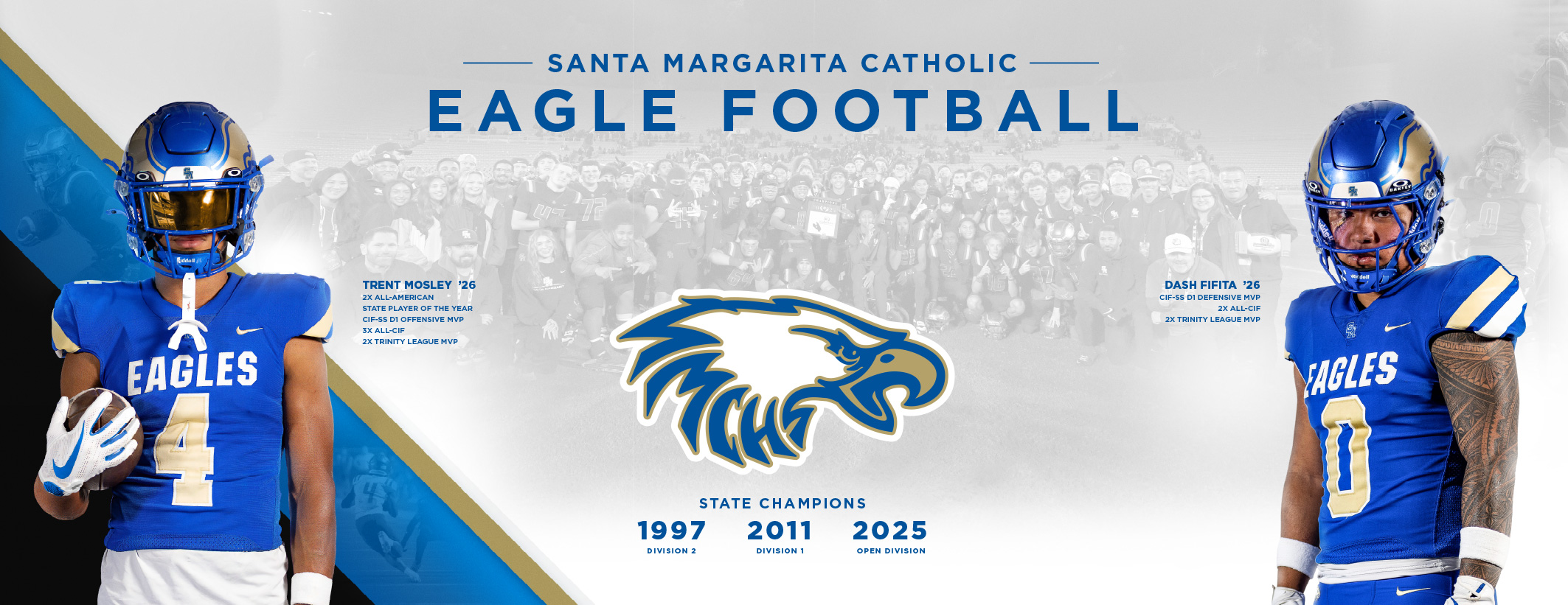 Football Office artwork for Santa Margarita Catholic High School
