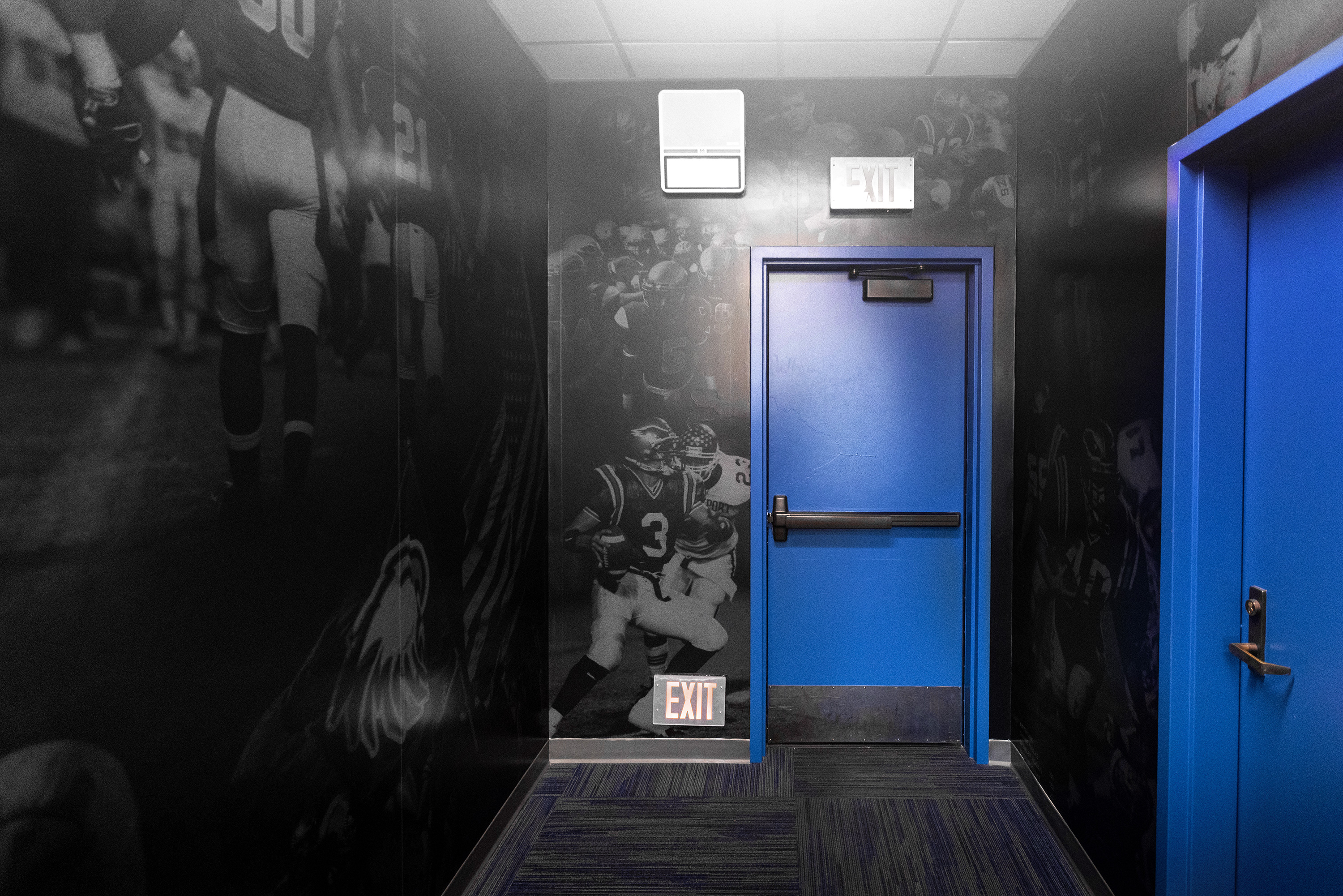 Football Office artwork for Santa Margarita Catholic High School