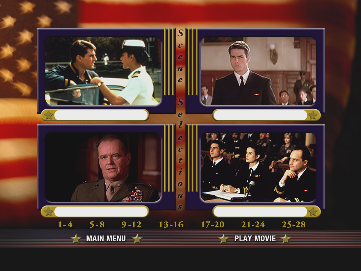 Sony - A Few Good Men - DVD Interface