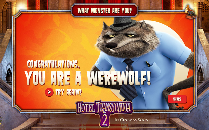 Hotel Transylvania 2: What Monster Are You?