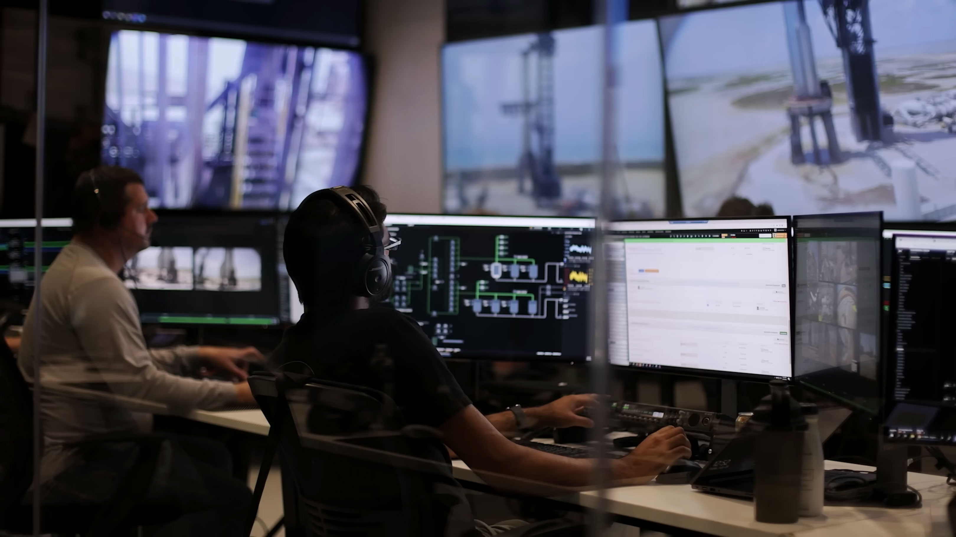 SpaceX - Starship Ops Displays UI/UX