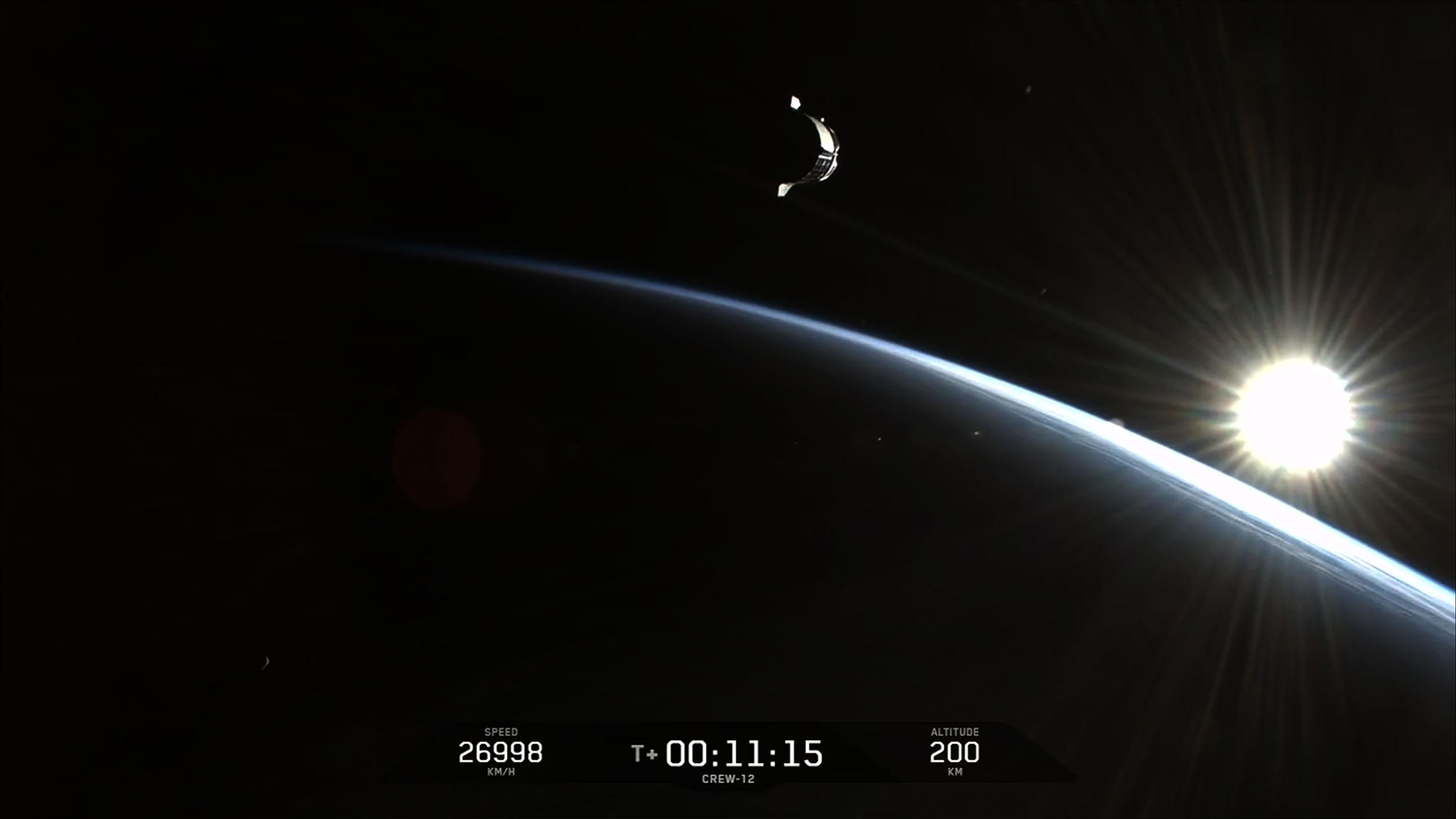 SpaceX Webcast V2 Integrated Graphics Package