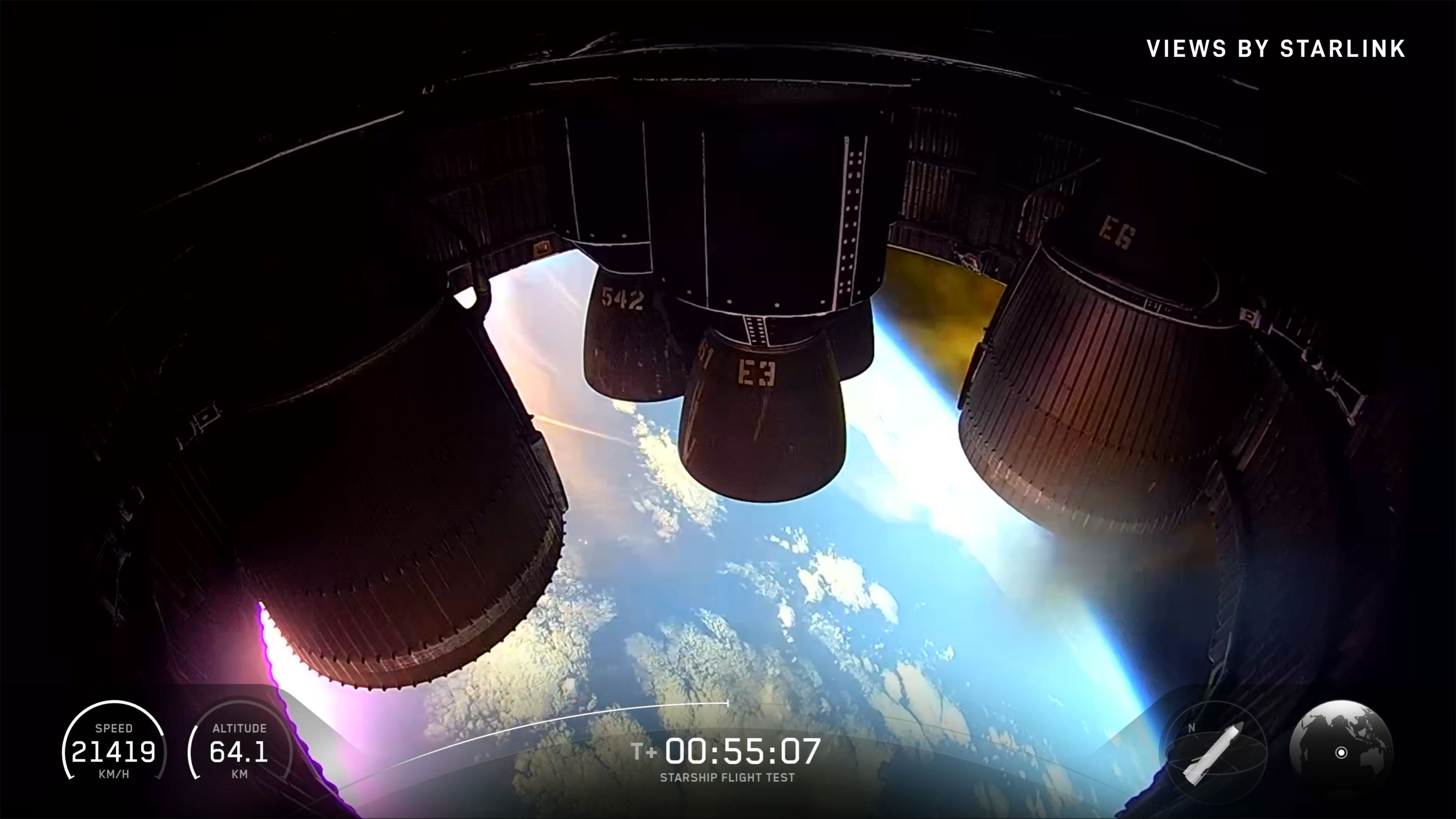SpaceX Webcast V2 Integrated Graphics Package