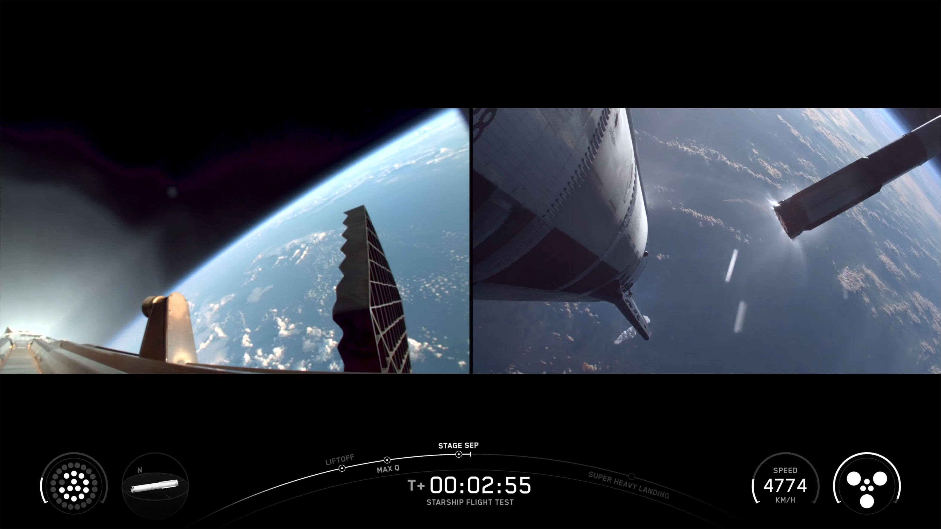 SpaceX Webcast V2 Integrated Graphics Package
