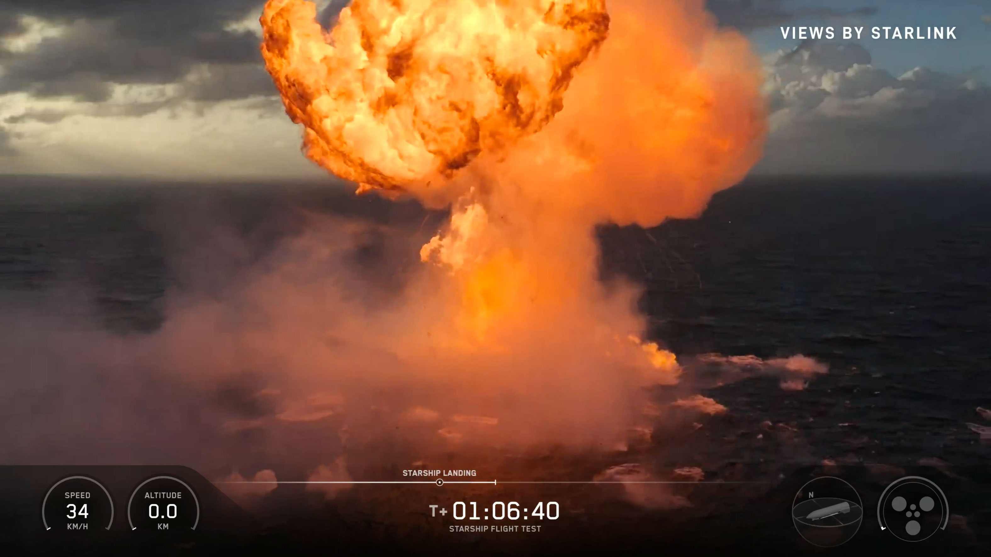 SpaceX Webcast V2 Integrated Graphics Package