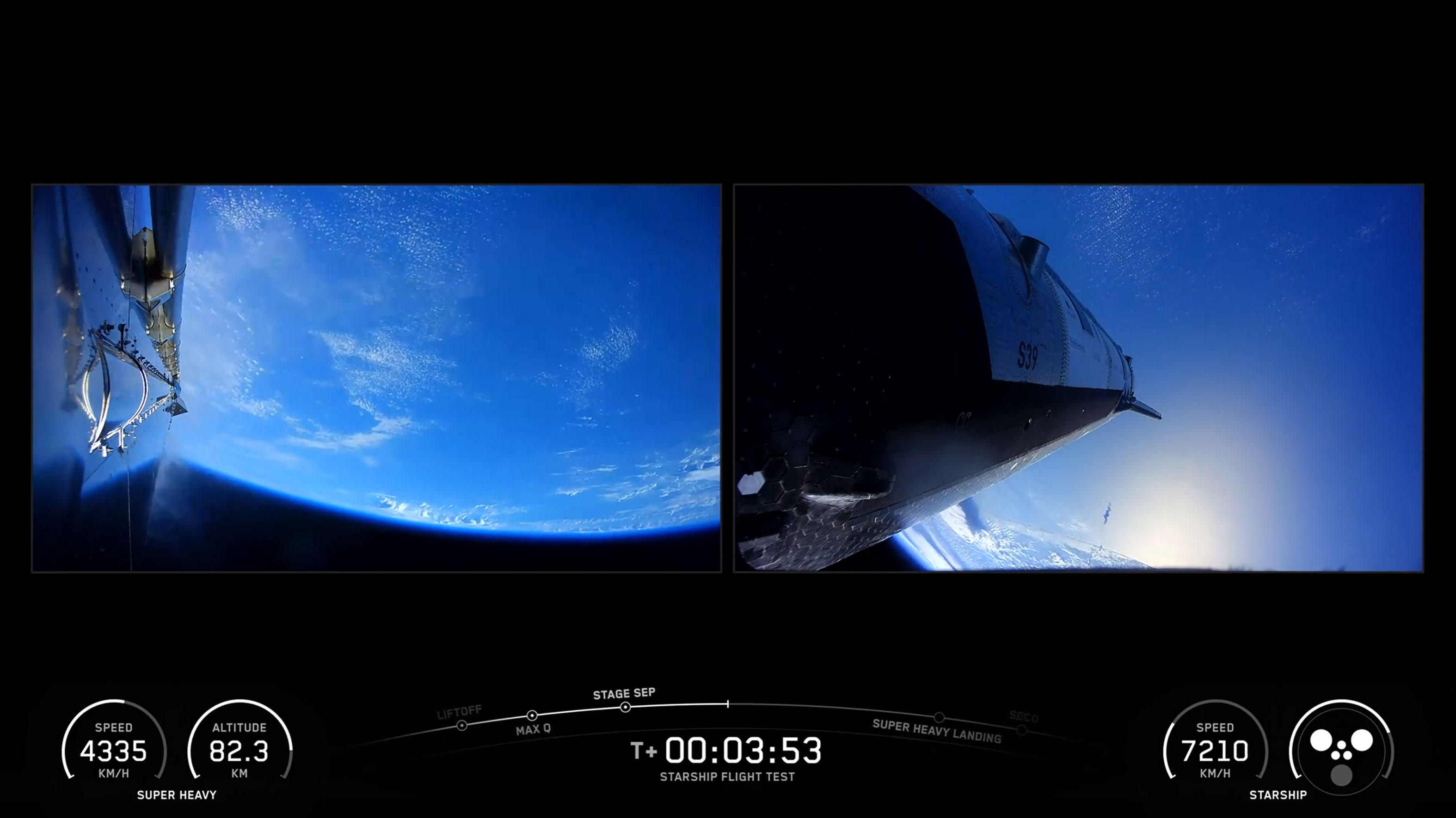 SpaceX Webcast V2 Integrated Graphics Package