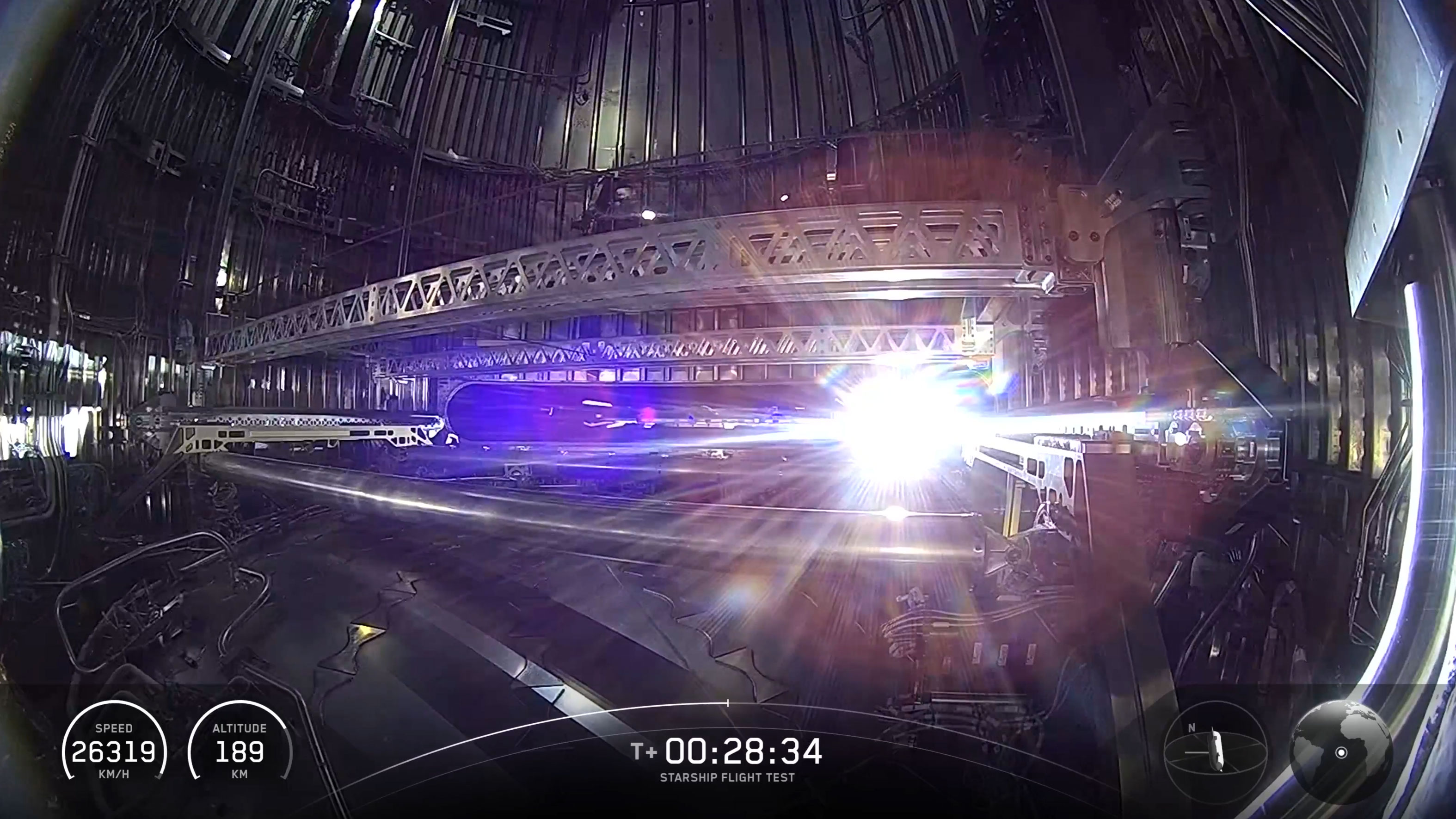 SpaceX Webcast V2 Integrated Graphics Package