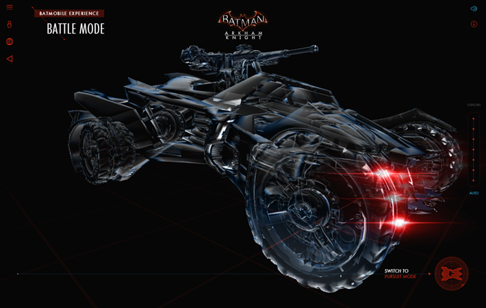 Batman: Arkham Knight Batmobile Experience