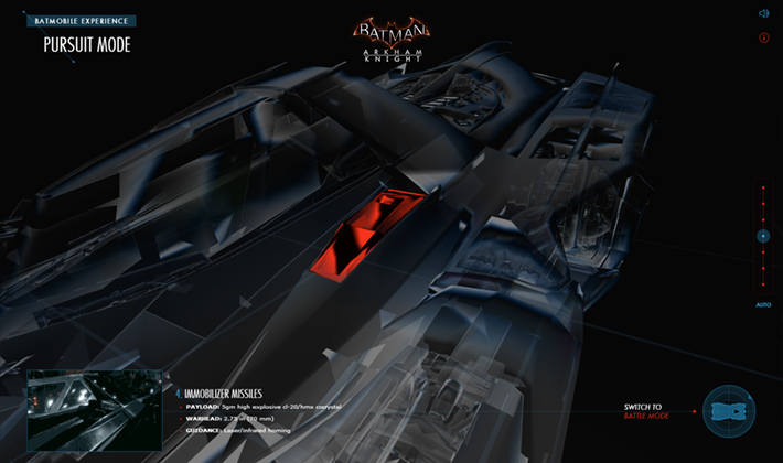 Batman: Arkham Knight Batmobile Experience