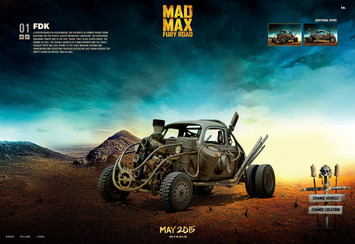 Mad Max: Fury Road - Vehicle Showcase