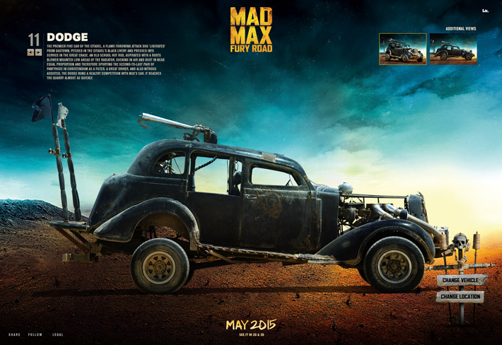 Mad Max: Fury Road - Vehicle Showcase