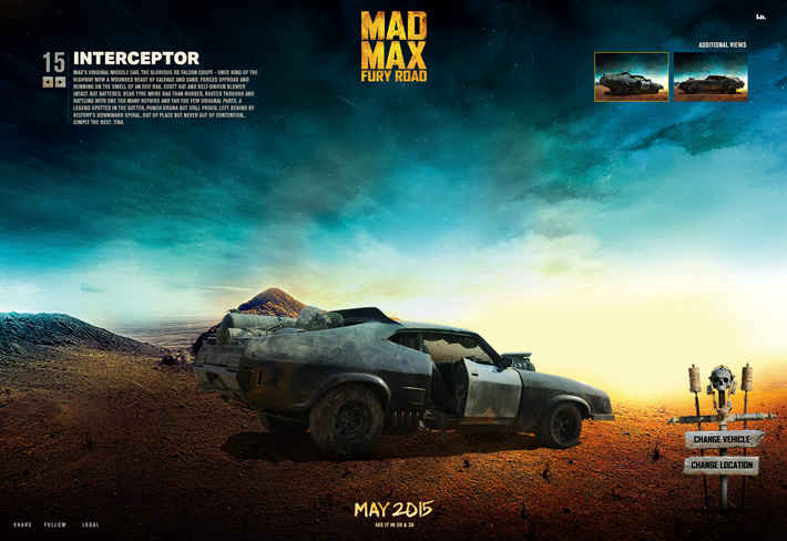 Mad Max: Fury Road - Vehicle Showcase